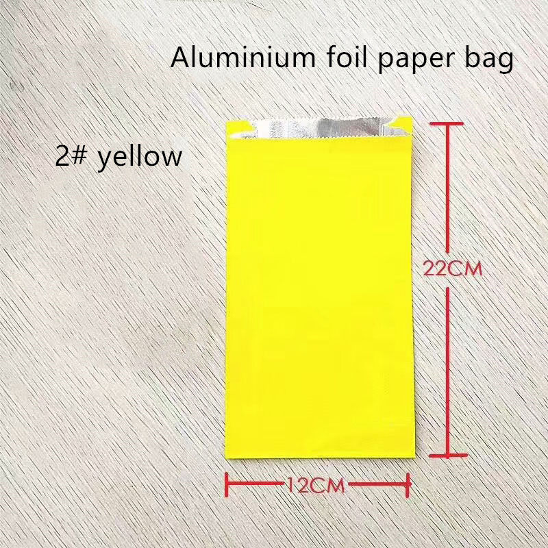 20gsm Alüminyum Folyo Lamine Paket Servis Kağıt Torbalar