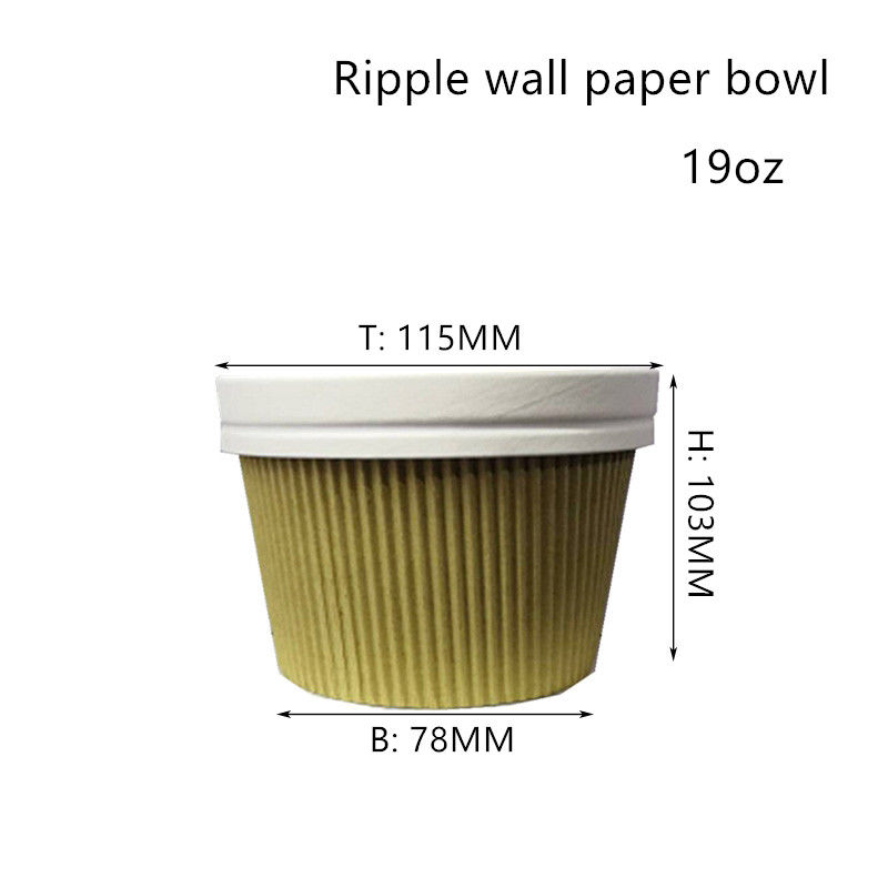 Ripple Wall Termal Yemek Kabı 350ml 520ml 720ml
