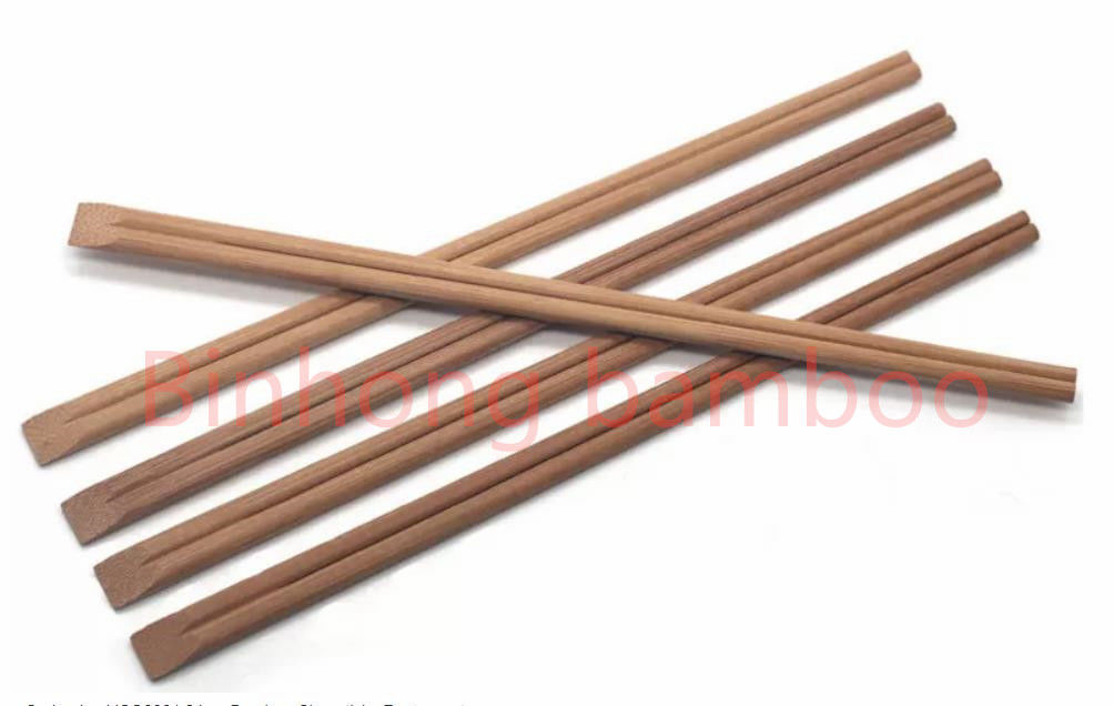 21 23 24cm Bambu Tek Kullanımlık Ahşap Çubuklar