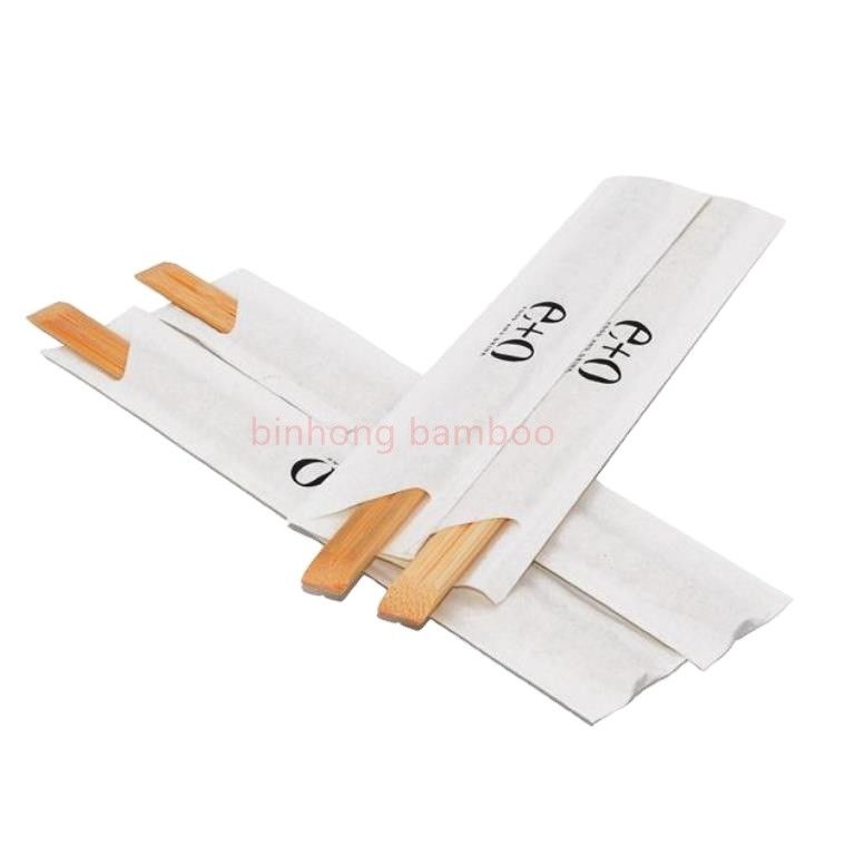 Bir Kapalı Mao Bambu Tek Kullanımlık Ahşap Yemek Çubukları