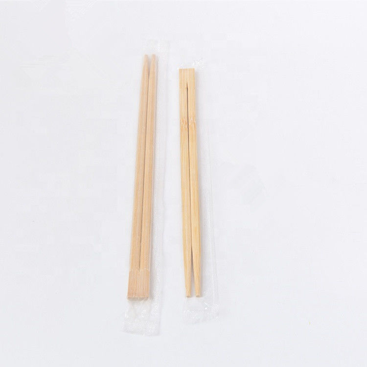 Sushi Shop İkiz 21cm Bambu Tek Kullanımlık Yemek Çubukları, çıplak yemek çubukları