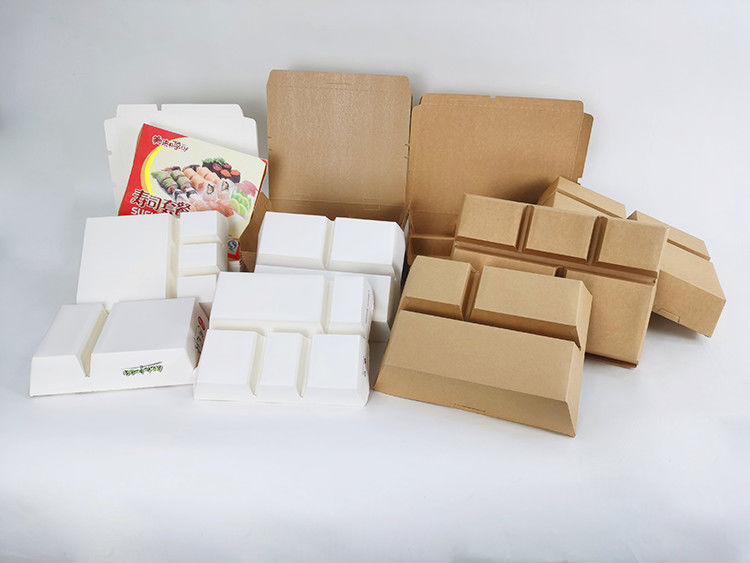 Bölmeli Tek Kullanımlık Kraft Kağıt Biyobozunur Paket Kaplar