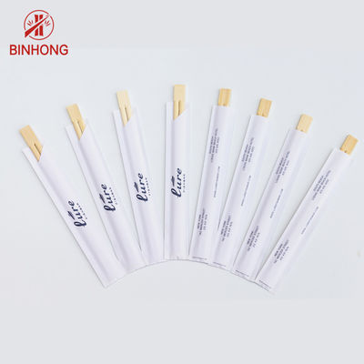 Yarım Kağıt Sarılmış 24CM TENSOGE Tek Kullanımlık Bambu Çubuklar